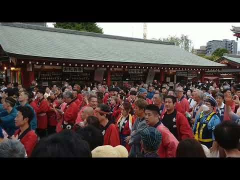 2023.5.20 浅草神社例大祭 三社祭 連合渡御 寿四