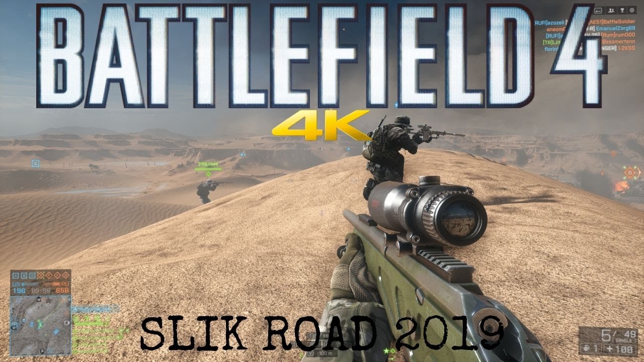 Battlefield 4 Multiplayer 2019 Silk Road gameplay 4K