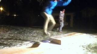 First session de snowskate 2012