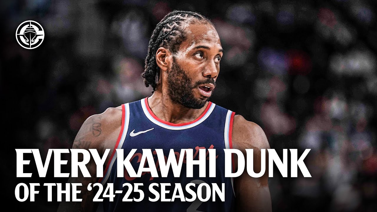 Every Kawhi Leonard Dunk of the 2024-25 Season | LA Clippers