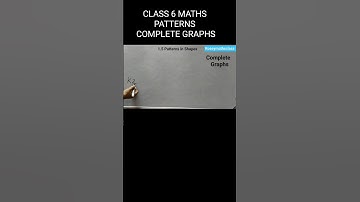 #shorts 1.5 Complete Graphs/ Patterns in Mathematics class 6 #maths #ganitaprakash