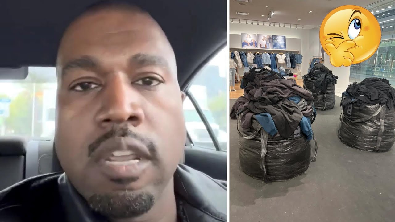 Ye Wants His Clothes Sold From Trash Bags⁉️🤯