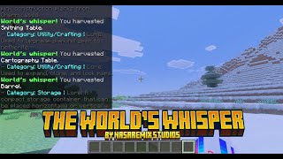 The World's Whisper [ADDON]