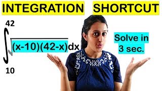 INTEGRATION SHORTCUT-SOLVE DEFINITE INTEGRALS IN 3 SECONDS//JEE/EAMCET/NDA/CET- TRICK