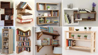 Wooden Book Shelves And Stand Ideas