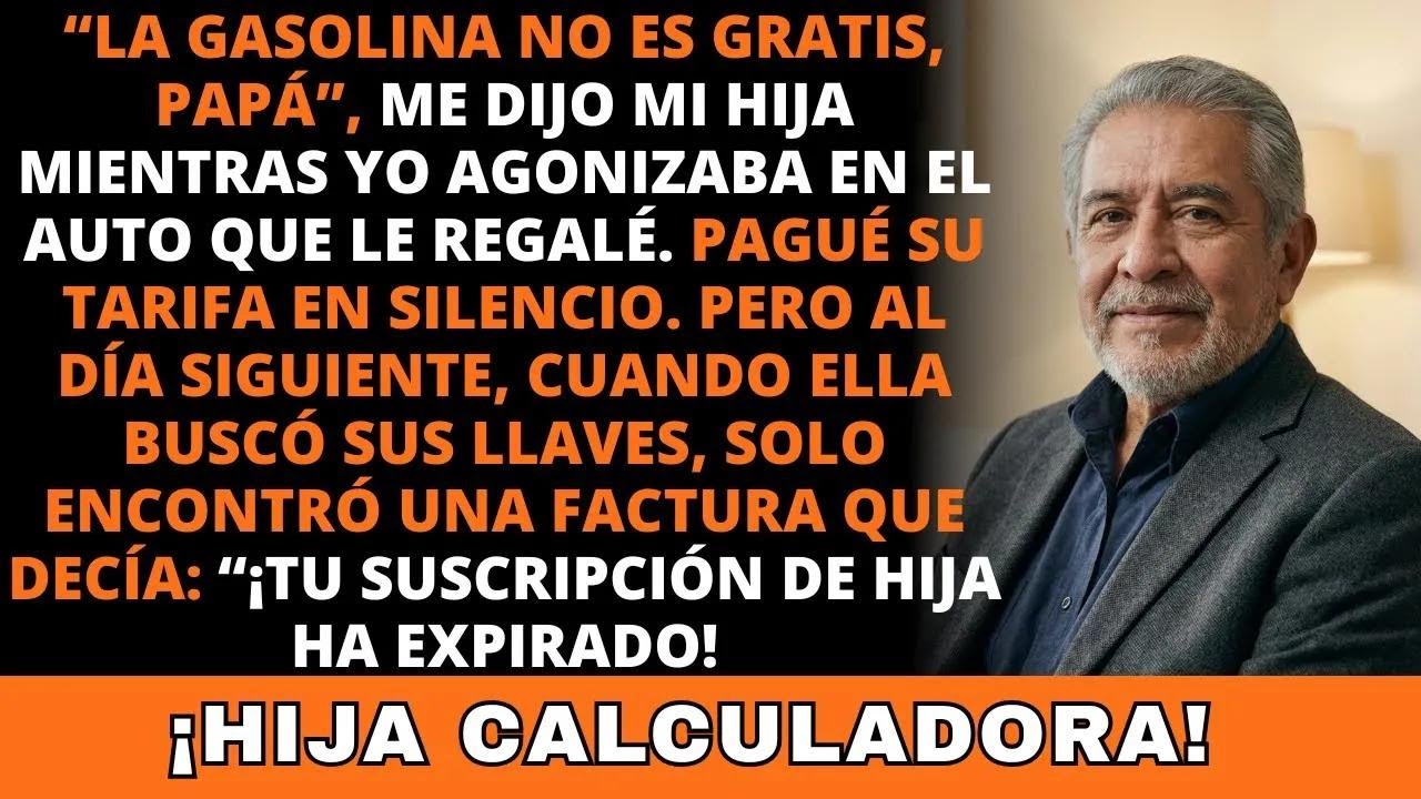 Mi Hija Me Cobraba La Gasolina Para Llevarme Al Hospital... Aunque Yo Le Regalé El Auto.