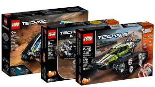 All LEGO Technic Tracked Racers 2017  2022 CompilationCollection Speed Build