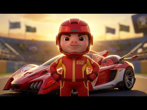 GG Bond: Super Racer — Victory Day (Episodes 22-24 / Season 3) | Cartoon for Kids