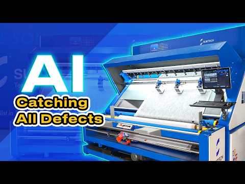 AI Fabric Inspection Machine with Color Shade Detection | Full Automation in Action