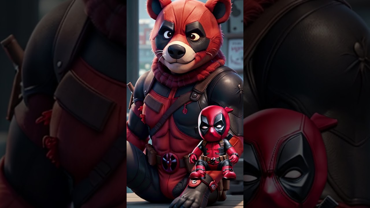 🔥Superheroes But Bear 🔥All Characters Marvel & Dc 