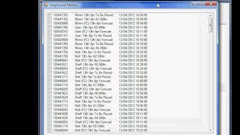 Greyhound Betfair Bot prototype for jas09