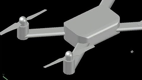 HOW TO DESIGN A AUTOCAD 3D DRONE WITH COMMANDS | AUTOCAD TUTORIALS