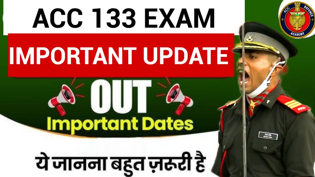 IMPORTANT DATES FOR ACC 133 | RUID | ONLINE FORM | QUESTION PAPER ...