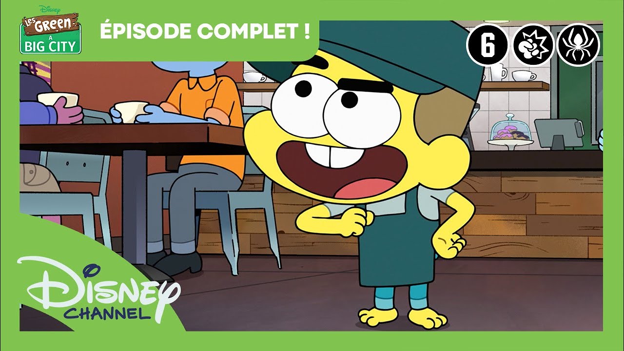 Les Green à Big City | La Crise du Café | Épisode Entier | Disney Channel Belgique