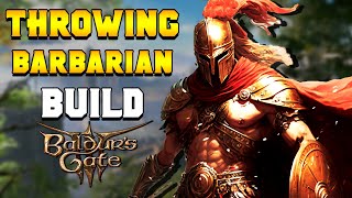 ULTIMATE THROWING Barbarian (Barb/Thief) Build in Baldur