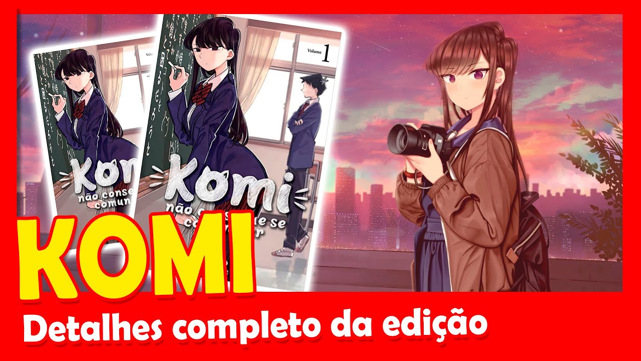 Komi Não Consegue se Comunicar Vol. 1