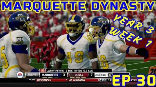 Entering a New Era (YEAR 3 SEASON OPENER) - NCAA 14 Marquette Golden Eagles Dynasty (Y3|W1) - Ep. 30