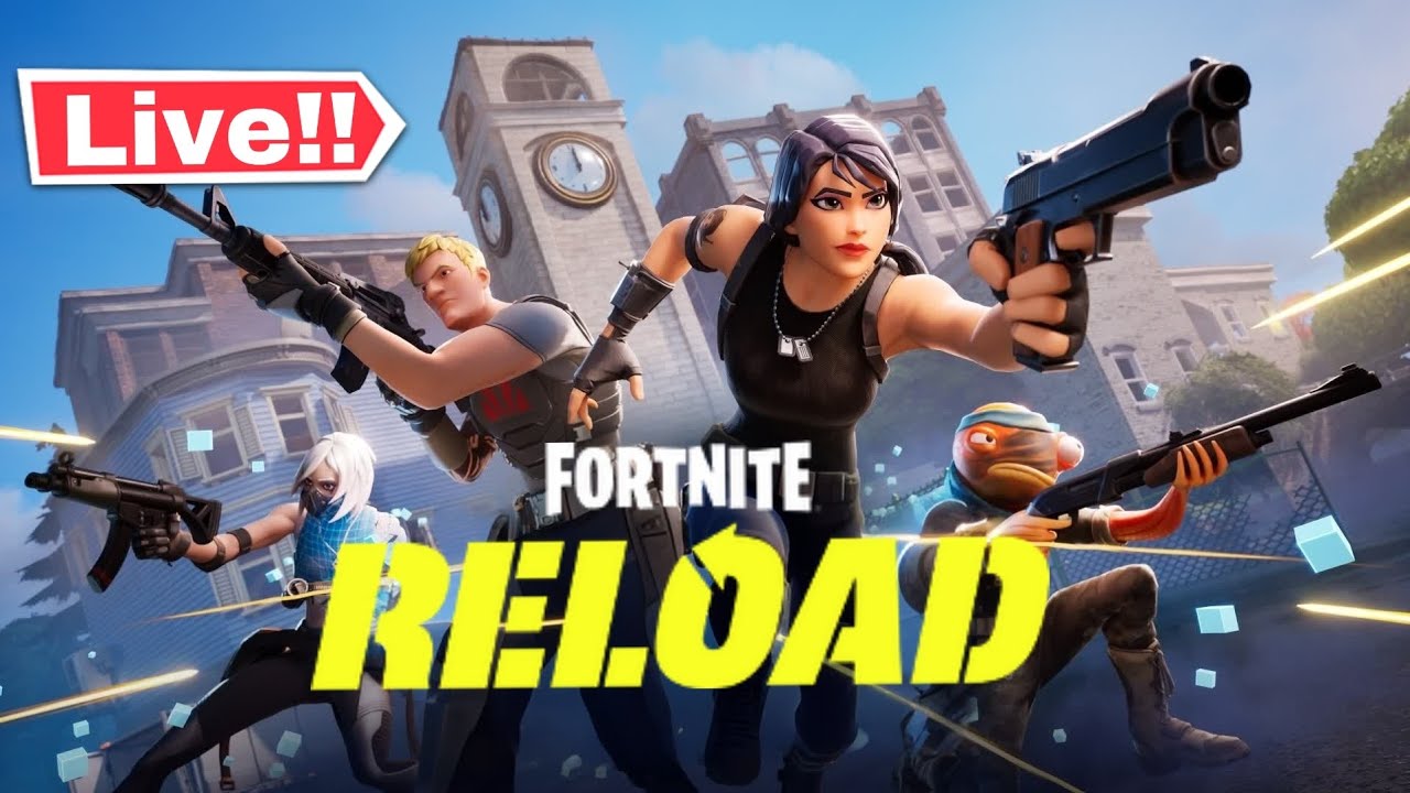 LIVE FORTNITE RELOAD CUSTOMS WITH VIEWERS - SQUADS NAE