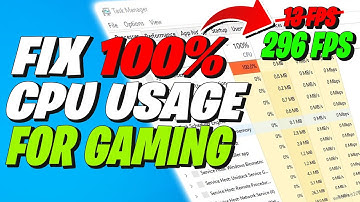 🔧 FIXED 100% CPU USAGE | FIXED HIGH CPU USAGE IN WINDOWS 10 & 11 | 2022 ✔️