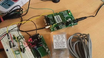 GSM & GPS Based Location Tcacking using 8051 µC