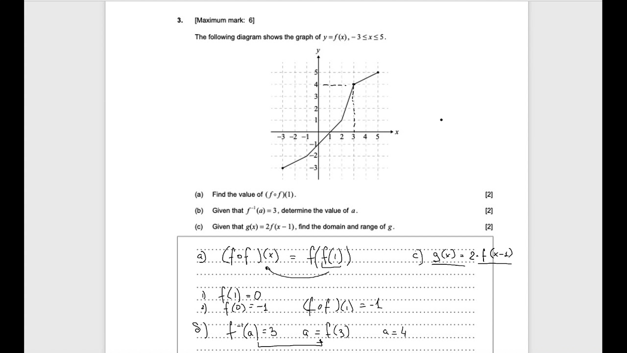 Решение варианта IB DP Math HL 2019nov Paper 2