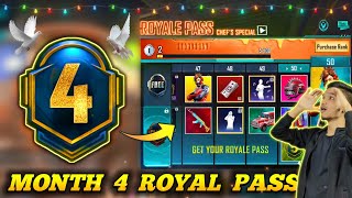 M4 ROYAL PASS - 1 TO 50 RP // M4 ROYAL PASS PUBG MOBILE ( MONTH 4 ROYAL PASS )