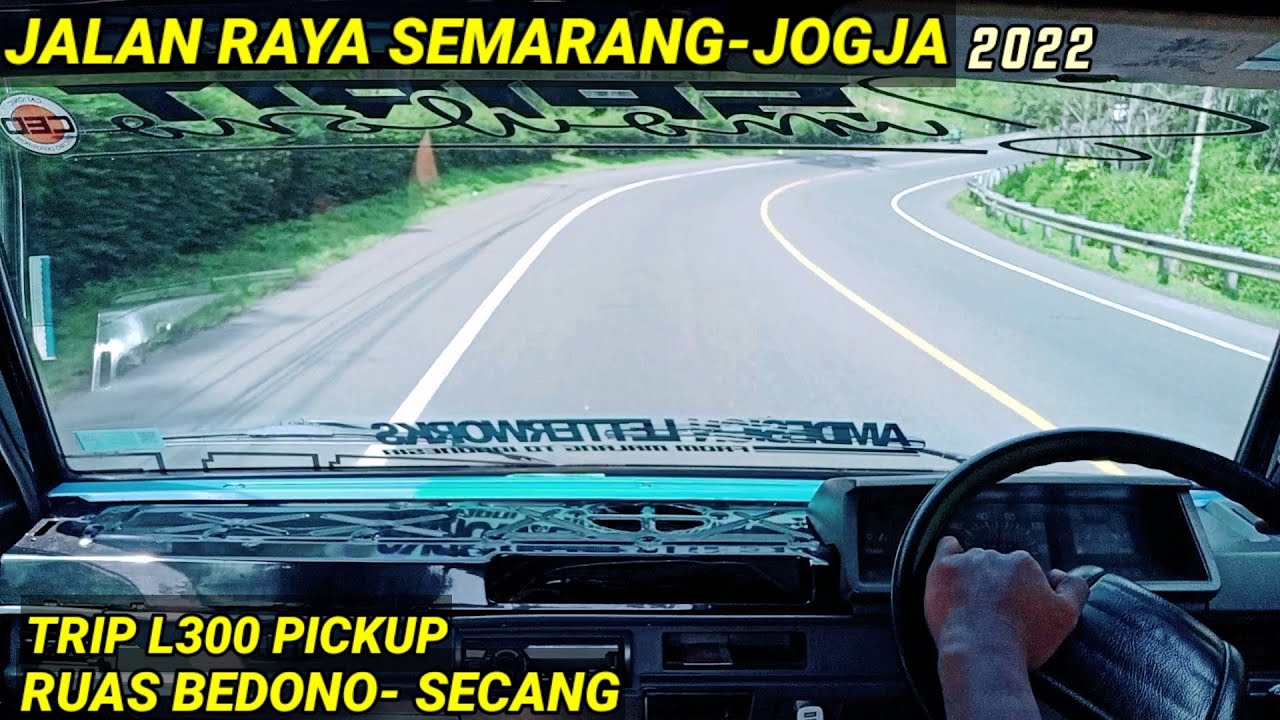 Trip L300 pickup jalur Semarang-Jogja