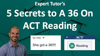 How To Get A Perfect 36 on the ACT Reading Test  5 Tips and Strategies From A Perfect Scorer