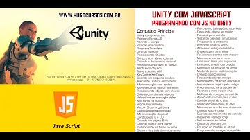 Curso de Unity com Javascript - Aula 06 - Girando e posicionando objetos