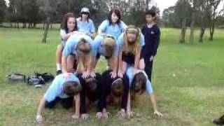 Human pyramid 2