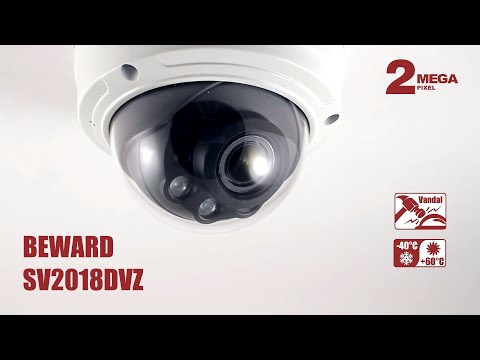 Обзор BEWARD SV2018DVZ: 2 Мп Sony Starvis, антивандальная, уличная, объектив 2.7-13.5 мм, аналитика