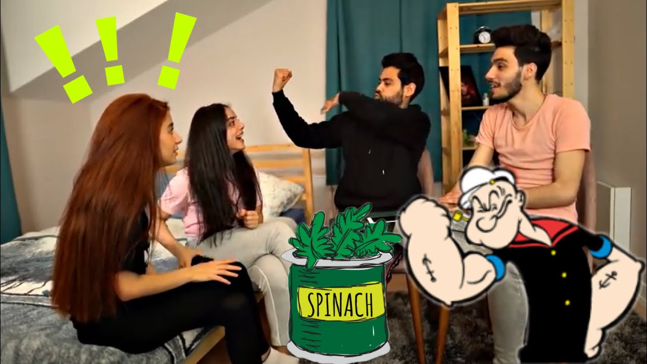 تحدي الاشارة مع الفريق/ شوفو شو صار 😂