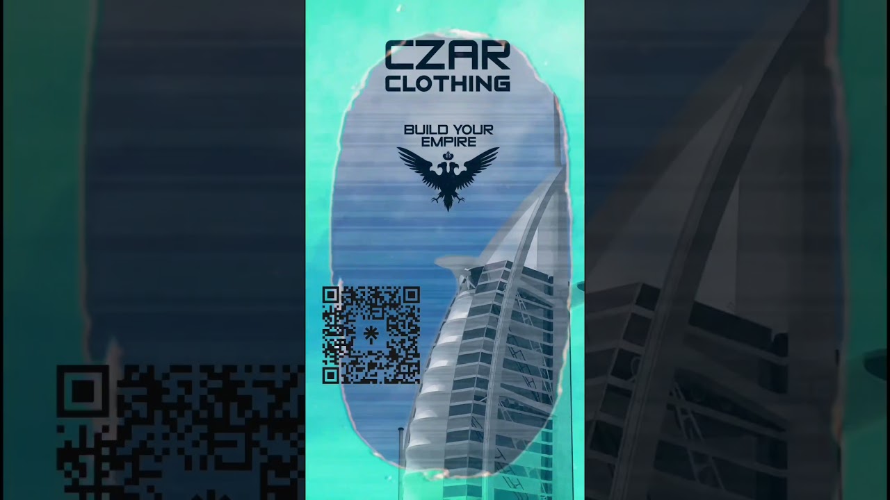 In the pursuit of excellence, wear Czar Clothing