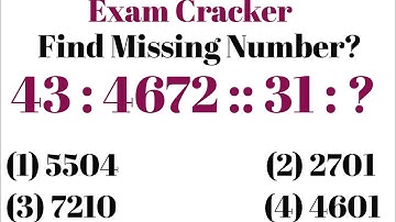 How To Find Missing Number in Reasoning in Hindi for SSC CGL  and RRB Exams  || SSC CGL || RRB NTPC