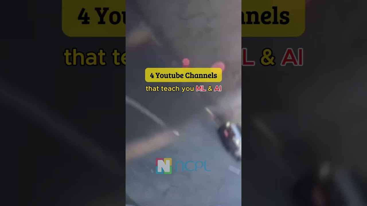🔥 4 Best YouTube Channels to Master Machine Learning & AI! 🚀