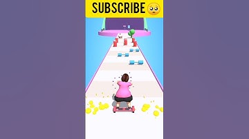 Fatty run 3d gameplay walkthrough 😱😳| all levels | max Level android, iOS mobile #shorts games