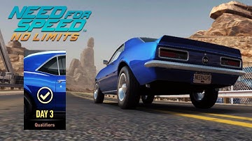 Chevrolet Camaro SS (1967) DAY 3 NFS No Limits SK1LLMAST3RS Gameplay Walkthrough