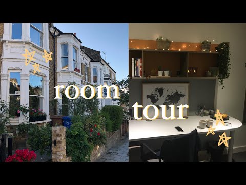 College Room Tour // how to style a small room | UAL