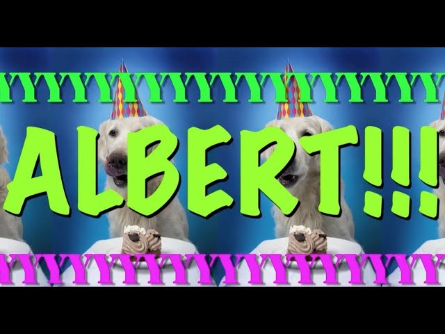 HAPPY BIRTHDAY ALBERT! - EPIC Happy Birthday Song