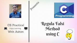 Regula Falsi method