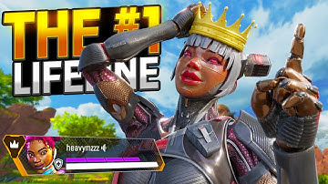 THE RANK #1 Lifeline in Apex Legends (30 KILLS and 8,400 Damage)