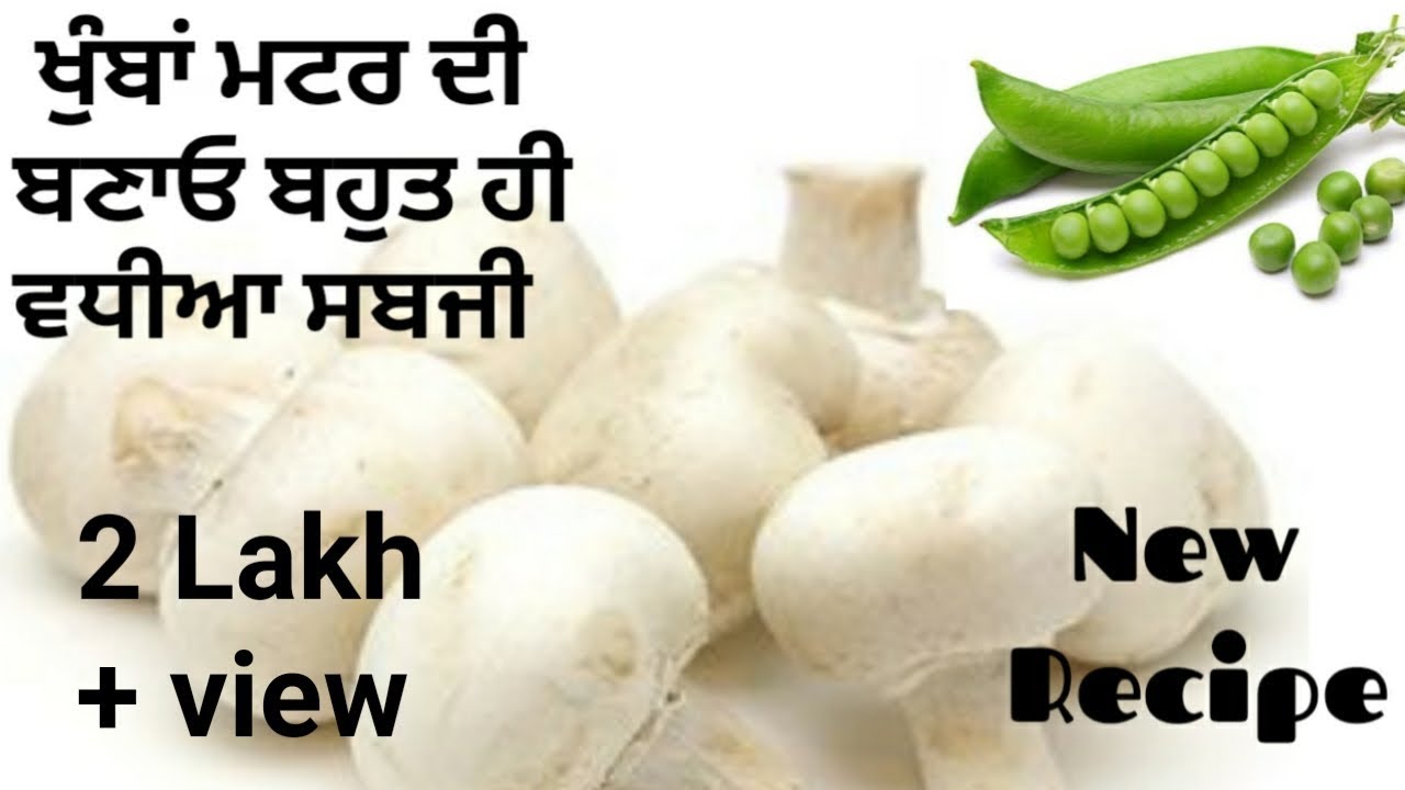 ਘਰ ਵਿੱਚ ਬਣਾਓ ਬਿਲਕੁੱਲ ਰੈਸਟੋਰੈਂਟ ਵਰਗੀ ਖੁੰਬਾਂ ਮਟਰ ਦੀ ਸਬਜੀ ll Matar Mashroom Curry By Punjabi Cooking