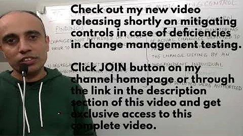 IT with Varun Vohra - ITGC & Risk - Change Management - Mitigating / Compensating Controls (Promo)