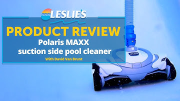 Polaris MAXX Suction Side Pool Cleaner Review w/@SPL | Leslie