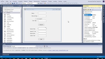 06 Ejercicio de cálculo de sueldo en C# con Windows Forms