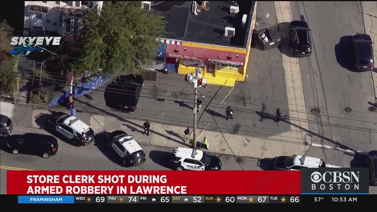 Clerk Shot In Robbery At Lawrence Store - YouTube
