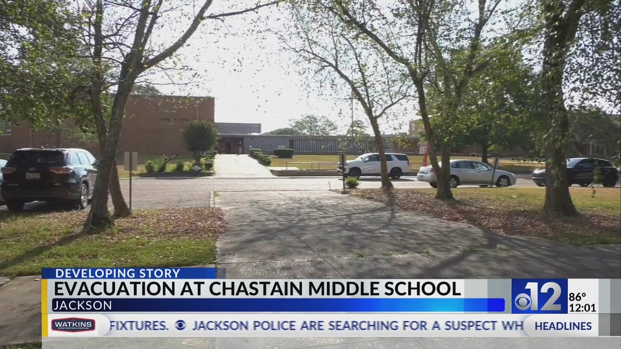 Chastain Middle School students, staff evacuate building YouTube