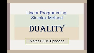 Duality - Linear Programming [EP8]