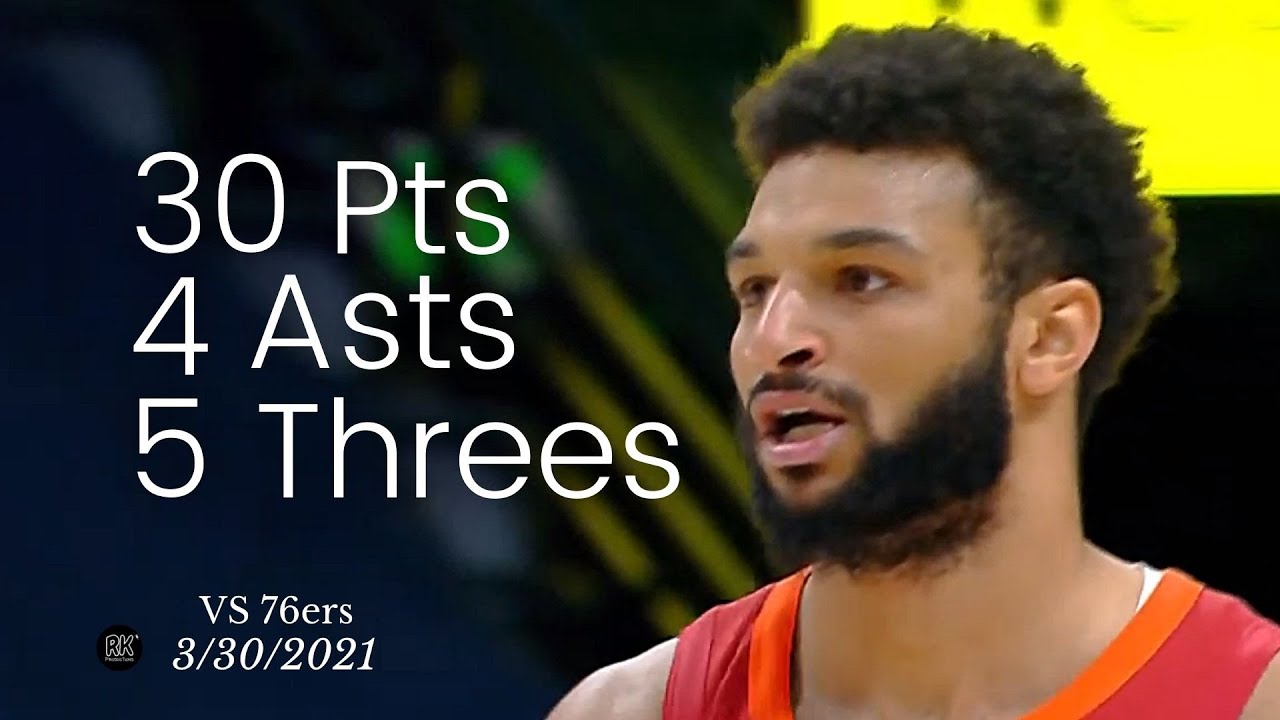 Jamal Murray 30 Pts, 5 Threes, 4 Asts vs 76ers FULL Highlights YouTube