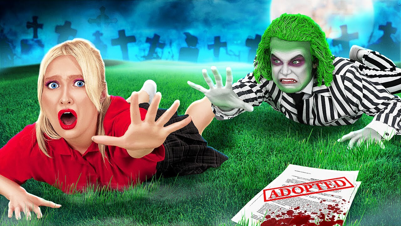 YOO😱 BETERBÖCEK BENİ EVLAT MI EDİNDİ?!🦹‍♂️ İyi - Kötü Ebeveyn İpuçları! Komik Durumlar 123 GO! FOOD